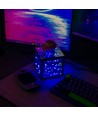 Cube infini 10x10 RGBIC - Effet 3D, télécommande, USB