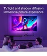 3m TV LED-stripe med kamera - passer til 32-50" TV, 10W, 30 LED/m