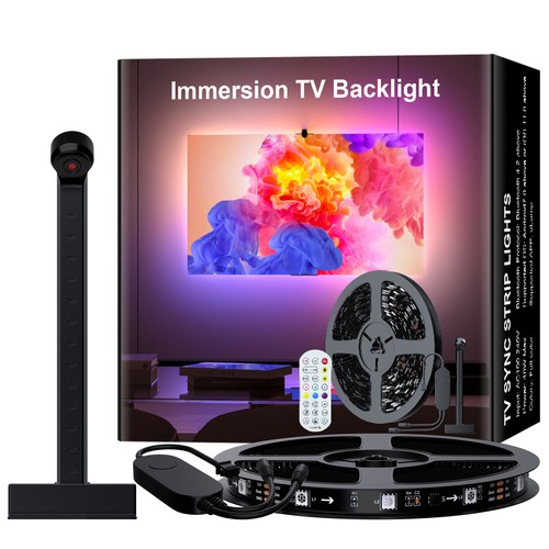 5m TV LED strip med TV-kamera - passer til 70-80" TV, 18W, 30 LED/m