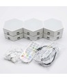Lot de 6 Appliques Murales Hexagonales RGBIC - Lampe Murale, RGBIC