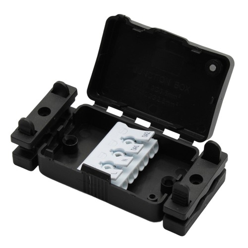 Boîte de jonction intelligente pour DALI + 230V - Avec bornier et décharge de traction, IP20 intérieur