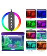 20 cm luminaire d'aquarium - 8W LED, RGB+NW, IP68