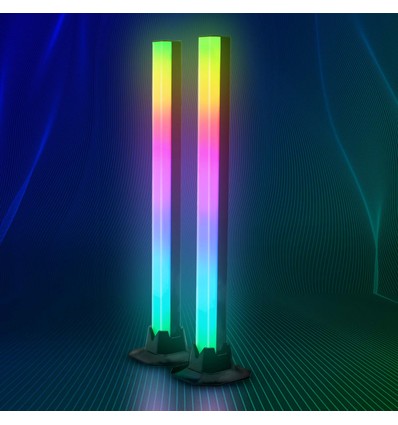 2 st. RGBIC ambient light bar - 42 cm, Bluetooth
