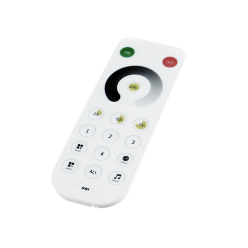 Fjernbetjening til SPI løbelys controller - 2,4ghz, 4 zoner