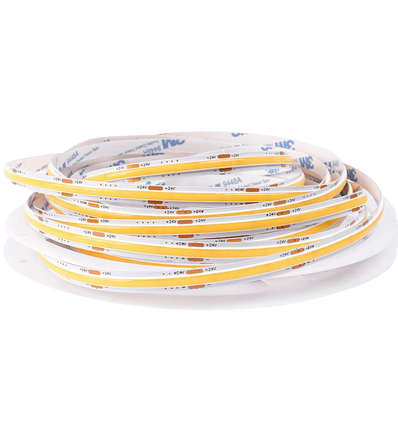 10m 4W/m 4000K RA95 Dot-free COB-LED strip - IP20, 320 LED/m, 24V, 5 jaar garantie