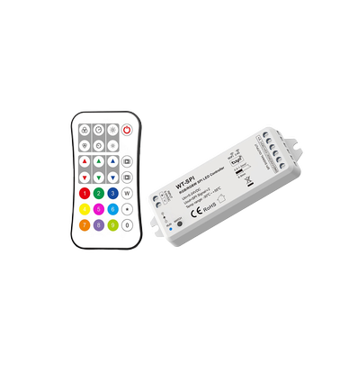 RGBIC controller med fjärrkontroll - Tuya Smart Life, RF