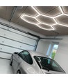 Kit complet LED Hexagone 168W RA95 5 sections - Connexion électrique incluse