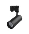 COB LED skinnespot 30W - 3i1, sort hus, sort reflektor, sort bagdæksel