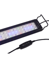 75-100 cm akvarie armatur - 19W LED, hvid/blå/rød/grøn, justerbar længde, IP66