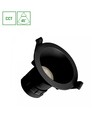 Spot LED encastrable 7W CCT - 3 couleurs, Ø9cm, Trou: Ø7,5 cm