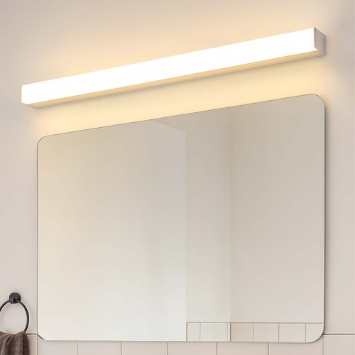 Applique miroir salle de bain RA90 SKÄR 120cm, 20W - IP44, Blanc