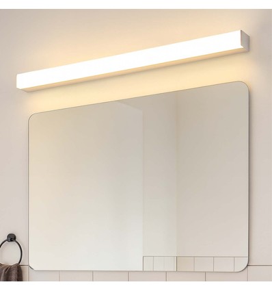 20W dimbar RA90 SKÄR bad- / speillampe - IP44, 120cm, hvit