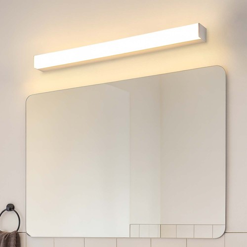 19W dimbar RA90 SKÄR bad- / speillampe - IP44, 80cm, hvit