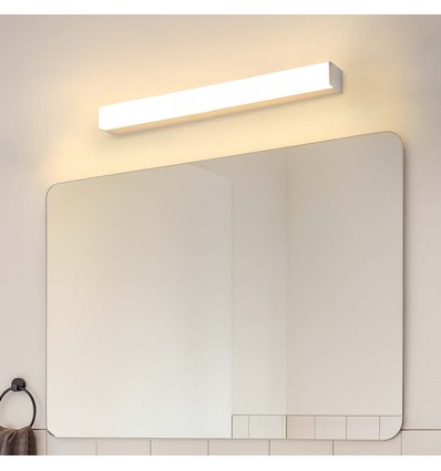 60cm Dimbare RA90 SKÄR Badkamer- / Spiegelamp, 10W - IP44, Wit
