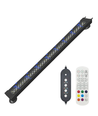 Luminaire pour aquarium 60 cm - 16W, compatible avec pompe à air, RGB+NW, IP68