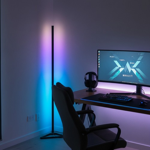 RGBIC+WW hoeklamp - 140cm, Bluetooth