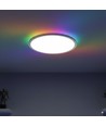 39W CCT plafondlamp met RGBIC backlight - Ø30cm, Tuya, incl. afstandsbediening