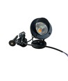 12-24V LED hage lampe - 6W, svart, spyd, 450 lm, IP65