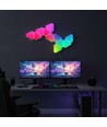 RGBIC Hexagon Tri Panels set van 6 stuks - afstandsbediening, app-bediening, wandverlichting