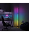 RGBIC+WW lampe d'angle - 146cm, contrôle via application Bluetooth et télécommande RF