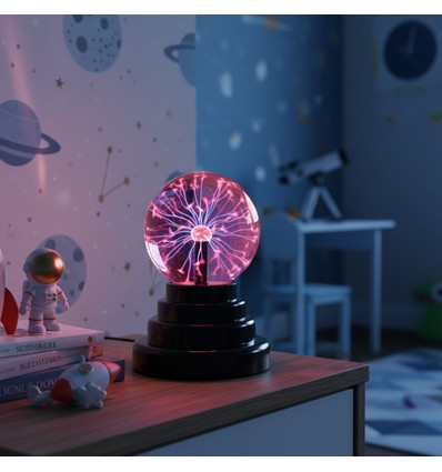 Plasma lampe - Ø8,3 cm, perfekt for barn og barnlige sjeler