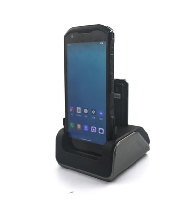 Oplader voor 1D+2D handscanner, Android 13 - PDA met barcodescanner en QR