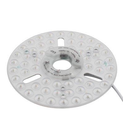 16cm / 24W dimbare LED-inzet met lenzen - Flikkervrij, vervangt G24, cirkel- en compactlampen