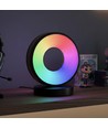 Circulaire RGBIC lampe - 18x15cm, Bluetooth, 5V USB