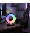Cirkel RGBIC lampa - 18x15cm, Bluetooth, 5V USB