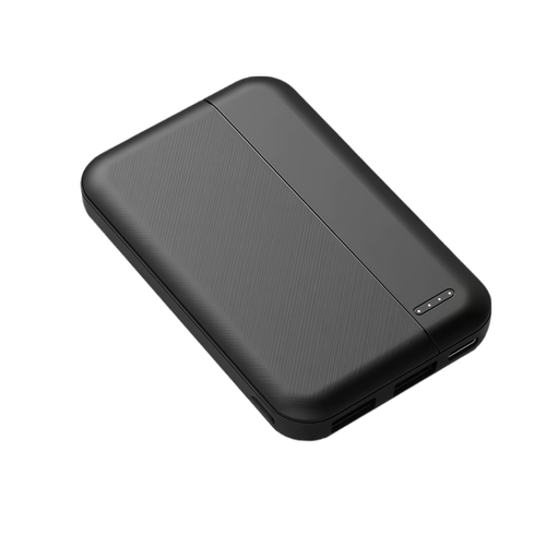 Batterie externe - 5000 mAh, noire