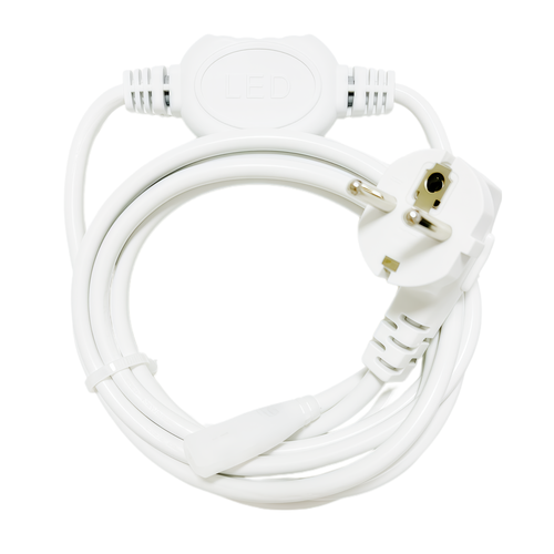 3m connecteur étanche pour bande LED 230V Neon COB - 3 mètres, Incl. bouchon d'extrémité, 230V