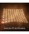 25x25 cm 15W opvouwbaar CCT LED-paneel RA95 - 24V DC, IP20