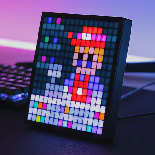 16x16 Pixel Art Display - Bluetooth-app, 5V USB, 20x20cm, 10W