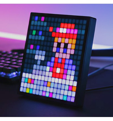 16x16 Pixel Art Display - Application Bluetooth, 5V USB, 20x20cm, 10W
