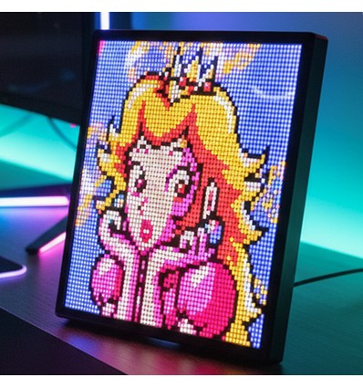 64x64 Pixel Art Display - Application Bluetooth, 5V USB, 26x26cm, 10W