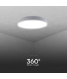 60W Designer LED plafondlamp met afstandsbediening - Ø49,5cm, dimbaar, 4000K, witte kap