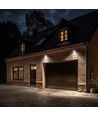 20W projektør med sensor - IP44, Hvid, arbejdslampe, PIR sensor
