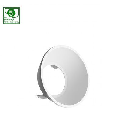 Réflecteur pour spot encastrable et en saillie 10W Orbito - Ø70mm, blanc mat