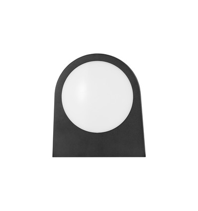 Versa fasadarmatur 15W - CCT, 230V, 100°, IP65, 70x180x196mm, svart