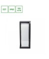 Applique murale 20W Verto Block CCT - 120lm/W, IP65, noir, couleur de lumière réglable, éclairage de façade