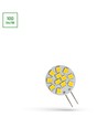 G4 1,2W LED - 12V, warm wit
