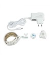 Kit d'éclairage de lit LED 1,2m 3W pour lit simple - 12V DC, 4000K, avec capteur de mouvement inclus