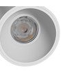 Orbito surface 10W - blanc chaud, 230V, 40°, IP44, UGR19, IRC90, Ø75x100mm, blanc, rond