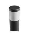 72cm Stella havelampe GU10, 6W CCT - IP44, sort, rund, udskiftelig lyskilde, 3 lyskulører