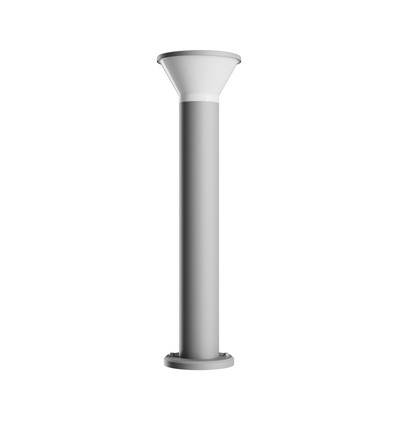 Stella havelampe 6W GU10 - CCT, 230V, IP44, IK08, grå, 210x765mm