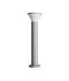 Stella havelampe 6W GU10 - CCT, 230V, IP44, IK08, grå, 210x765mm