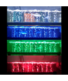 Armature d'aquarium 20cm - 8W, utilisable avec pompe à air, RGB+NW, IP68