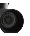 Spot sur rail triphasé 8W 3-en-1 - 25°, CCT, Noir