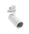 Spot sur rail triphasé 8W 3-en-1 - 25°, CCT, blanc