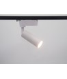 6,5W 1-faset Dæmpbar RA 98 skinnespot - Hvid, 1F2W